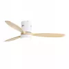 Extralink Nature Flow 52 ventilador de techo inteligente WiFi, madera, 132 cm, control por app
