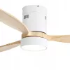 Extralink Nature Flow 52 ventilador de techo inteligente WiFi, madera, 132 cm, control por app