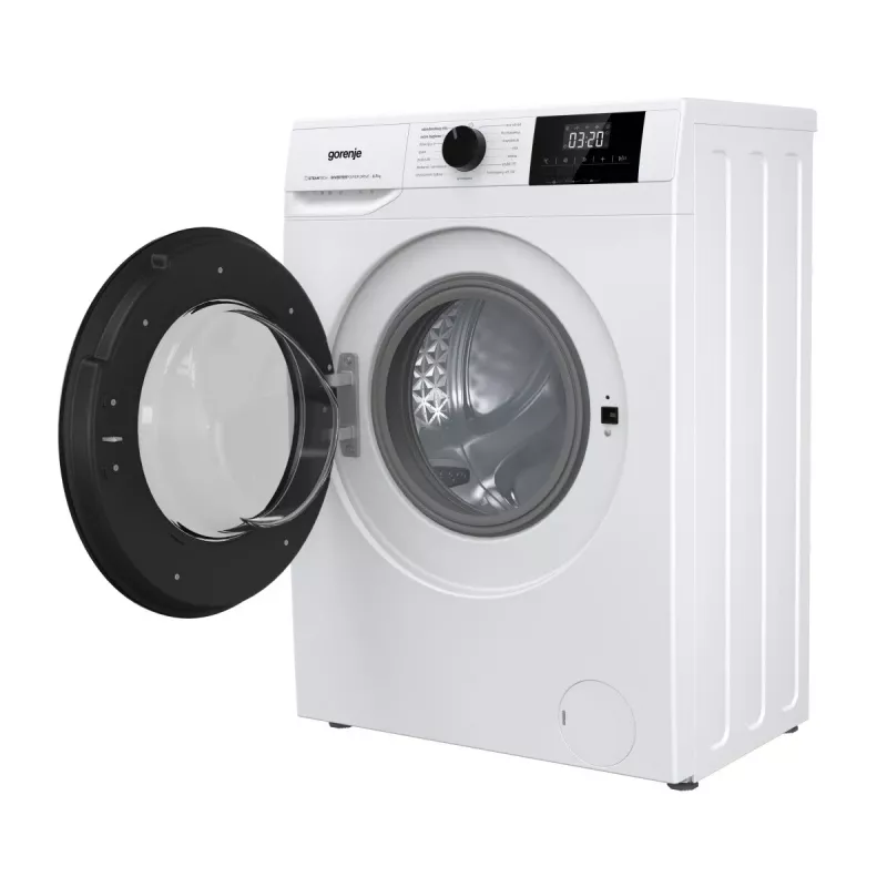 Gorenje W3NGPI72SAS/PL Lavadora de carga frontal independiente 7 kg 1200 rpm con SteamTech y motor Inverter PowerDrive