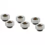 Thermal Grizzly DeltaMate racor de extensión - MF7, níquel brillante, pack de 6