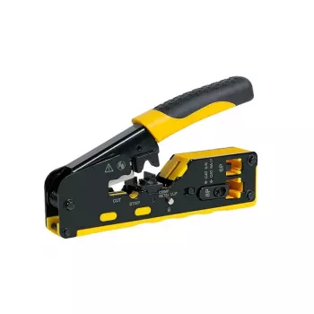 LOGILINK WZ0060 Alicates de crimpar modular CAT5/6/6A/7 con Pass-Through RJ45