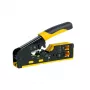 LOGILINK WZ0060 Alicates de crimpar modular CAT5/6/6A/7 con Pass-Through RJ45