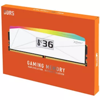 V-Color Manta XFinity+ aRGB DDR5-8000 RAM, CL40, EXPO - 32 GB kit dual, blanco