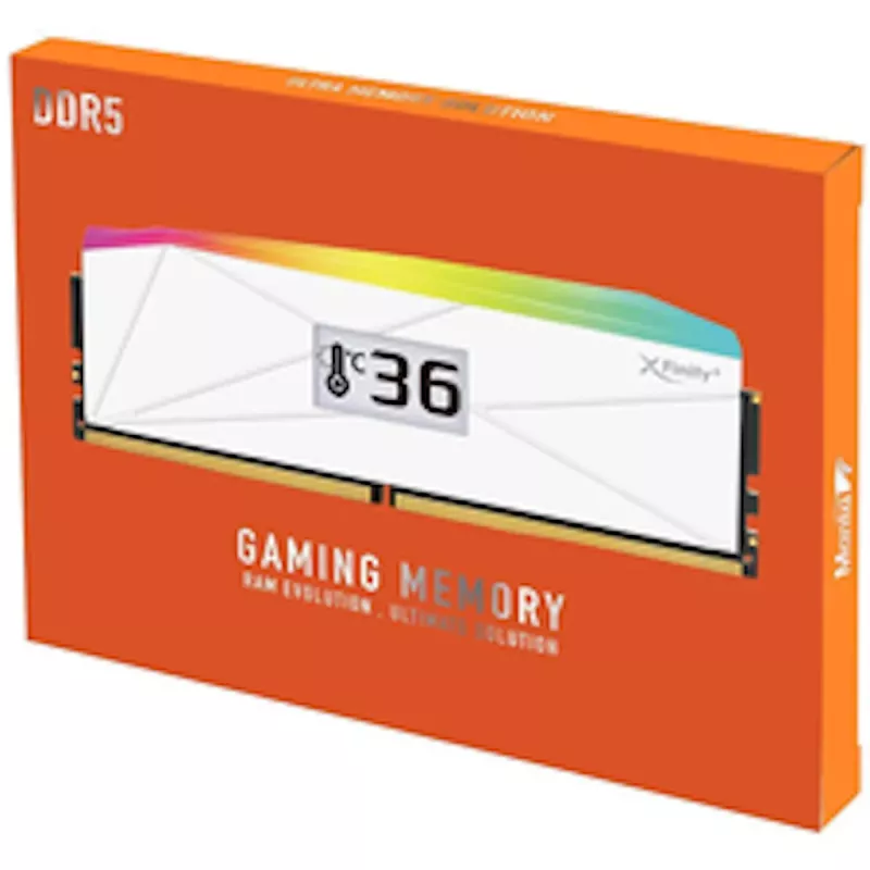 V-Color Manta XFinity+ aRGB DDR5-8000 RAM, CL40, EXPO - 32 GB kit dual, blanco