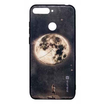 Evelatus Samsung Galaxy A7 (2018) funda de cristal híbrido - Catching Dream
