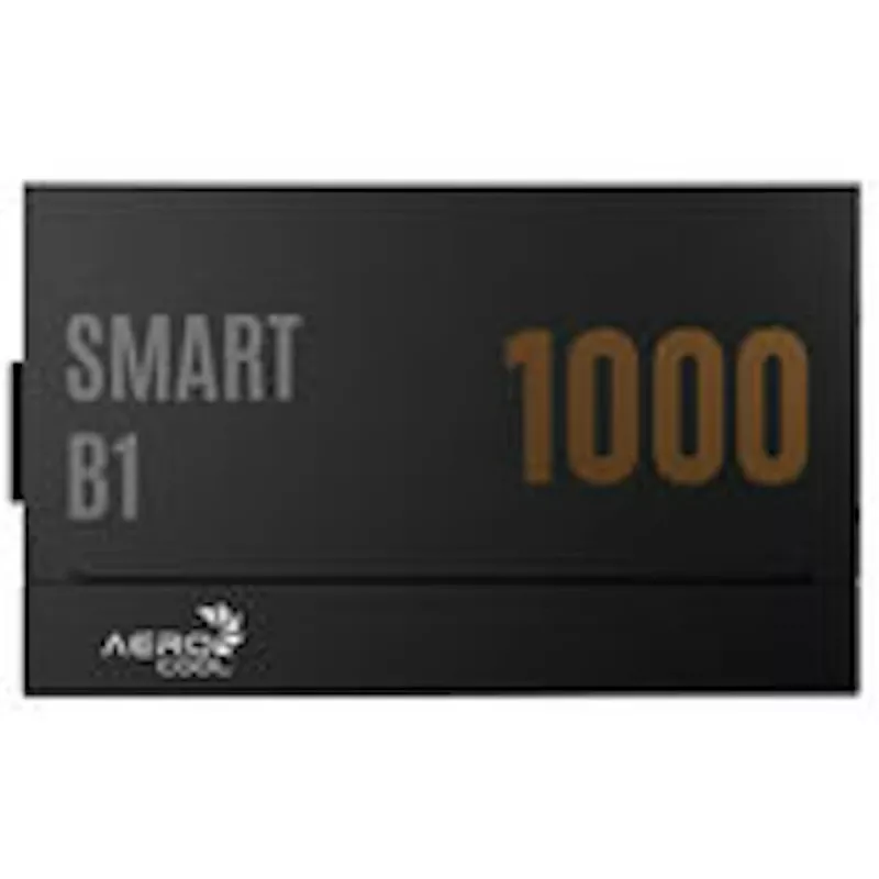 Aerocool Smart B1 fuente de alimentación 80 PLUS Bronze, PCIe 5.1, ATX 3.1 - 1000 Watt, negro