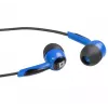 Defender EARPHONES BASIC 604 auriculares in-ear con cable con micrófono, negro-azul