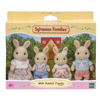 Set de figuras Sylvanian Families Milk Rabbit Family