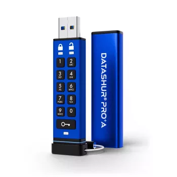 iStorage datAshur PRO+A Unidad flash USB 3 de 128GB, 256-bit (IS-FL-DA3A-256-128)