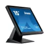 Iiyama ProLite T1531SAW-B5 Monitor LED táctil resistivo de 15 pulgadas XGA, 4:3, DVI-D/VGA, USB, altavoces, frontal IP54, VESA, Negro