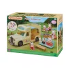 EPOCH Sylvanian Families Set de juego autocaravana - vehículo de aventura de camping familiar