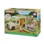 EPOCH Sylvanian Families Set de juego autocaravana - vehículo de aventura de camping familiar