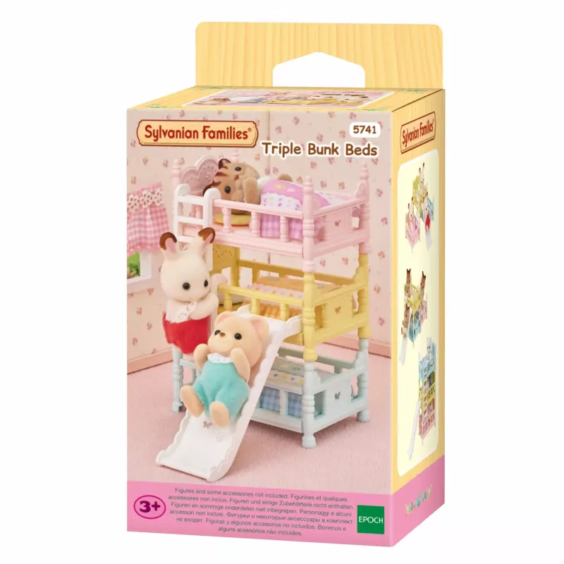 Sylvanian Families Litera de tres pisos para bebés