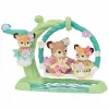 Sylvanian Families Cuna de bebé con columpio de flores juego