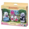Sylvanian Families set de figuras familia de focas - Glenn, Amanda y bebé Nicola con accesorios