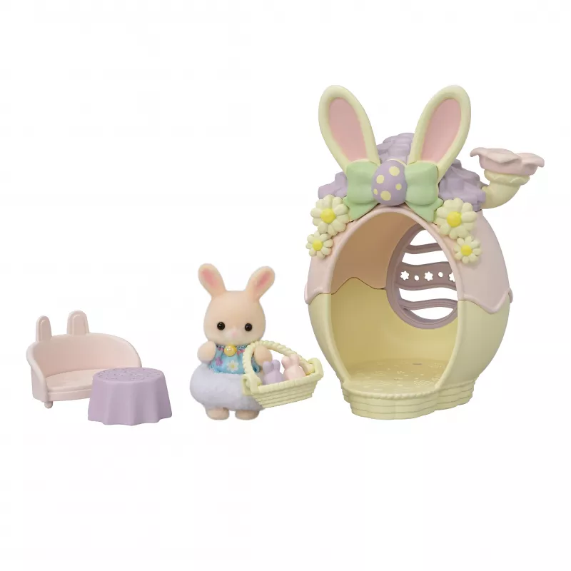 Sylvanian Families set de juego conejitos de Pascua bebés