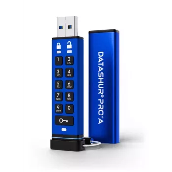 iStorage datAshur PRO+A Unidad flash USB 3 de 64GB, 256-bit (IS-FL-DA3A-256-64)