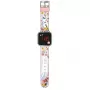 PULIO reloj digital LED Diakakis - reloj infantil Frozen con pantalla LED roja, correa de silicona azul/lila, tema oficial Disney Frozen