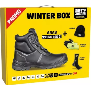 ARAS caja de invierno con gadgets gratis – altavoz Bluetooth, powerbank 5000 mAh, cable de carga múltiple y cargador de coche de doble puerto set de regalo