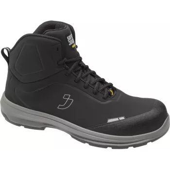 NO NAME FLUX S3S MID 46 calzado de seguridad negro/gris