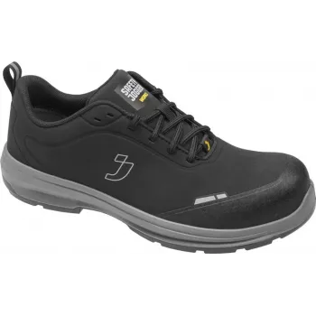 NO NAME calzado de seguridad SJ FLUXS3S Low 46 - S3S SR FO HRO puntera composite, sin metal, negro/gris