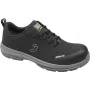NO NAME calzado de seguridad SJ FLUXS3S Low 46 - S3S SR FO HRO puntera composite, sin metal, negro/gris