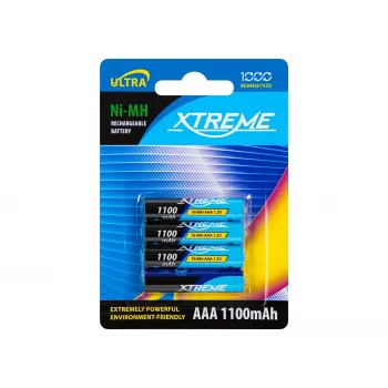BLOW Batería R3 NiMH AAA 1100mAh XTREME pack de 4