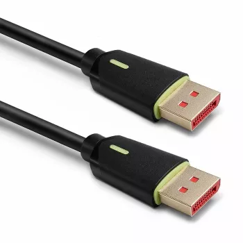 Cable DisplayPort QOLTEC M/M v2.1 80G 1,5m negro