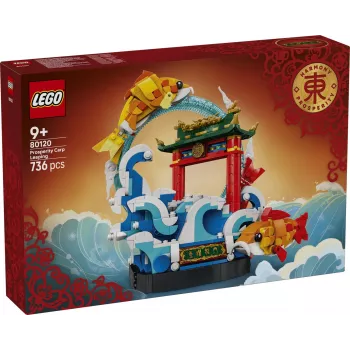 Set de construcción LEGO 80120 Prosperity Carp Leaping