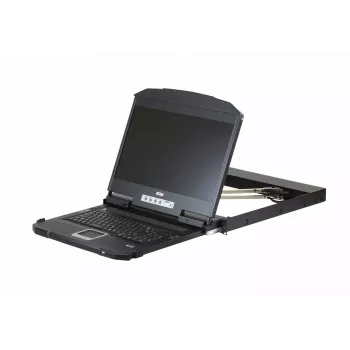 ATEN CL3800NW 18,5 pulgadas Dual Rail consola KVM LCD - DVI, USB, 1U