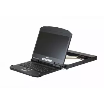 ATEN CL3800NW 18,5 pulgadas Dual Rail consola KVM LCD - DVI, USB, 1U