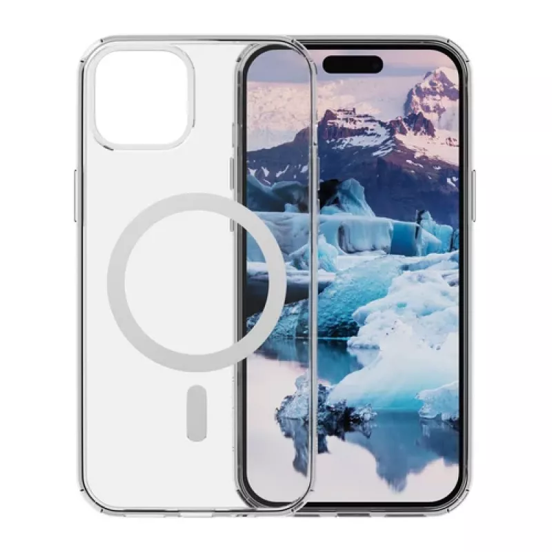dbramante1928 Iceland Pro Funda MagSafe para iPhone 15 Plus - Transparente