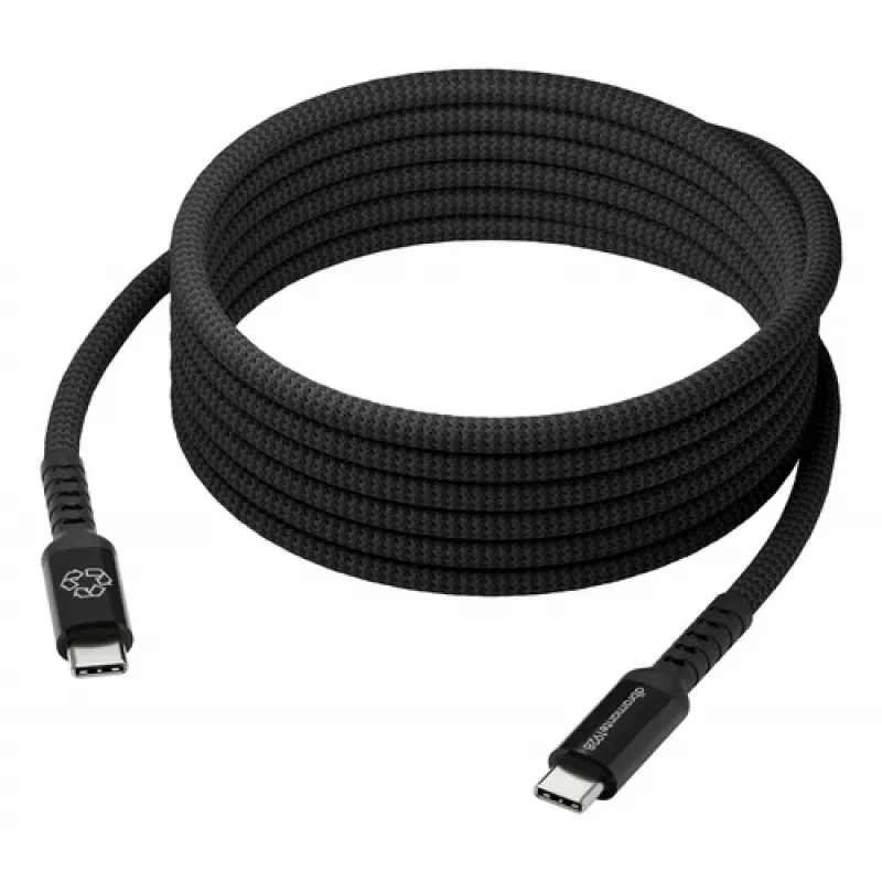 dbramante1928 Copenhagen Cable USB-C a USB-C trenzado 1m negro