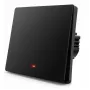 Qoltec 52722 interruptor de luz Smart Wi-Fi, 1 canal, panel táctil, temporizador, Tuya/Smart Life, negro