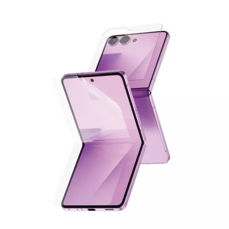 PanzerGlass PG65143 set de protector de pantalla para Samsung Galaxy Z Flip8, cristal Cover Screen + lámina TPU