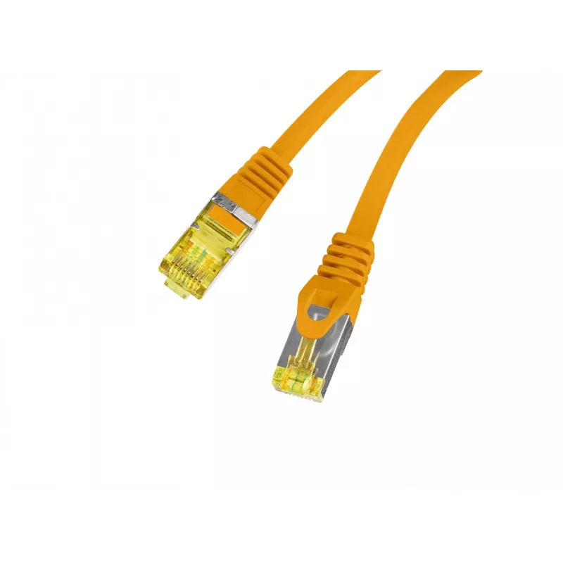 Cable de red Cat.6A S/FTP LSZH LANBERG 20m naranja Fluke Passed