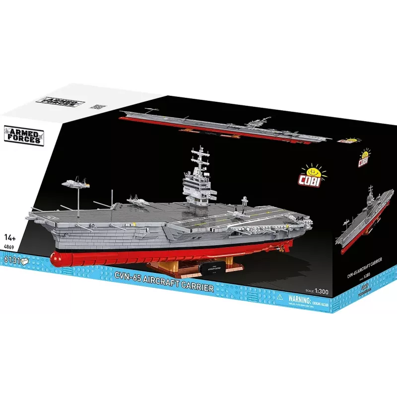COBI 6131 PCS HC WWII /4869/ CVN-65 Portaaviones set de construcción