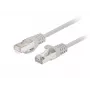 Lanberg pack de 10 cables de red Cat.6 FTP de 0,25 m gris Fluke Passed
