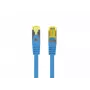 LANBERG cable de red Cat.6A S/FTP LSZH de cobre de 20m azul Fluke Passed