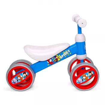 NO NAME 59557 Bicicleta de equilibrio Spidey para niños 2-5 años, ruedas EVA de 10