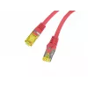 LANBERG Cable patch de cobre Cat.6A S/FTP LSZH 20m rojo - probado Fluke