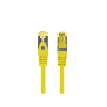 LANBERG Cable patch de cobre Cat.6A S/FTP LSZH 20m amarillo probado Fluke