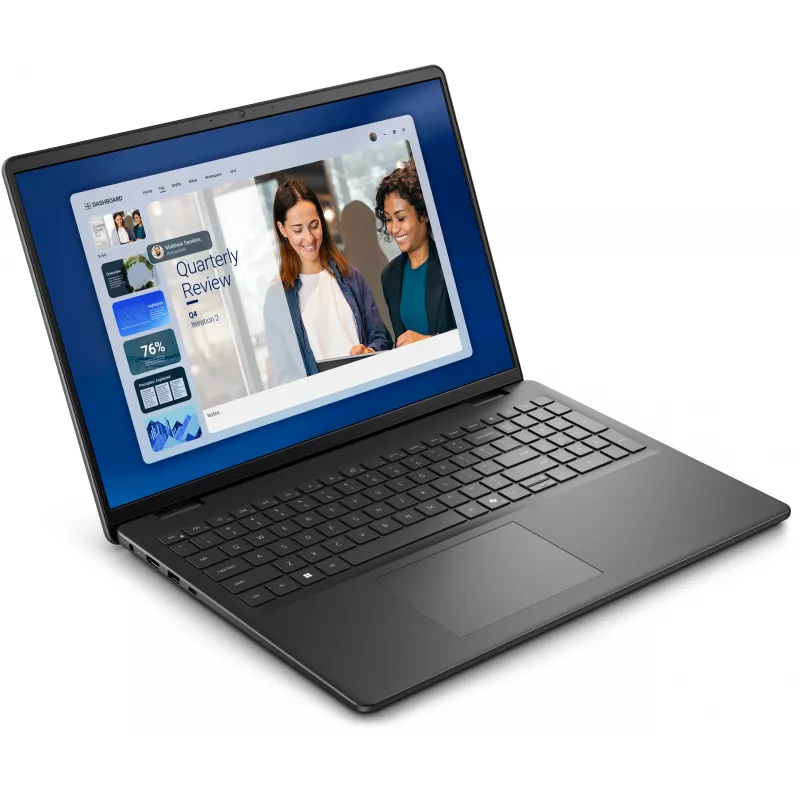 Dell 16 DC16255 Portátil - AMD Ryzen 5 220, 16GB RAM, 512GB SSD, AMD Radeon Graphics, pantalla 16 inch FHD+, Windows 11 Pro, Carbon Black