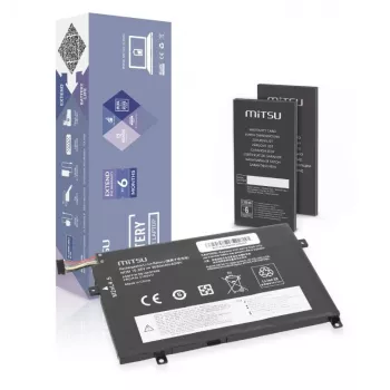 MITSU batería 01AV411 para Lenovo ThinkPad E470 E475 3650 mAh (40 Wh) 10,95 V
