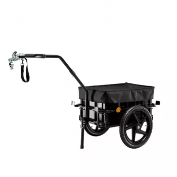 AWTOOLS remolque de carga para bicicleta 100 kg con cubierta impermeable