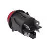 LEAN CARS Interruptor ON/OFF para vehículos infantiles eléctricos 12V 10A interruptor basculante 2 pines montaje en panel negro