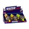 LEAN TOYS Pistola de agua pequeña transparente amarillo naranja
