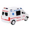 LEAN TOYS Ambulancia RC 1:16 con luz y sonido - blanca