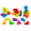 LEAN TOYS Bloques magnéticos Magic Cube puzle 156 tarjetas de desafío 9 piezas