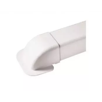 IVENSIS IPWE60 placa de cubierta de pared blanca 60x60 mm ABS